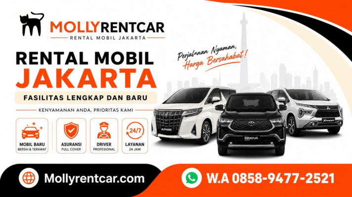 Mollyrentcar Rental Mobil Jakarta Fasilitas Lengkap dan Baru (W.A 0858-9477-2521) Mollyrentcar Rental Mobil Jakarta Fasilitas Lengkap dan Baru